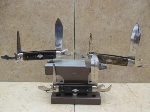 Three Imperial USA Diamond Edge scout/utility knives for one price 
