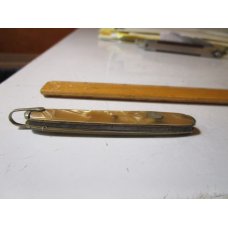 Vintage Broker USA Tree Brand 2158 Pocket Pen Knife w/Cracked Ice Butterscotch Scales Vintage Broker USA Tree Brand 2158 Pocket Pen Knife w/Cracked Ice Butterscotch Scales