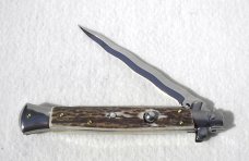 NEW 11" FRANK BELTRAME GENUINE EUROPEAN STAG ITALIAN STILETTO KRISS BLADE
