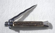 NEW 11" FRANK BELTRAME GENUINE EUROPEAN STAG ITALIAN STILETTO KRISS BLADE