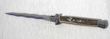 NEW 11" FRANK BELTRAME GENUINE EUROPEAN STAG ITALIAN STILETTO KRISS BLADE