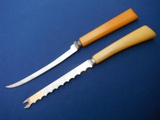 Set of Floating Fish Knives, fishing knives, fish prep-knives, 3 Wood Scabbard Stainless Japan 2 US Set of Floating Fish Knives, fishing knives, fish prep-knives, 3 Wood Scabbard Stainless Japan 2 US