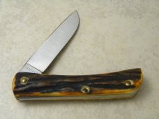 Case XX USA 1976 Stag 5137SS Kentucky Bicentennial Sodbuster Knife Case XX USA 1976 Stag 5137SS Kentucky Bicentennial Sodbuster Knife