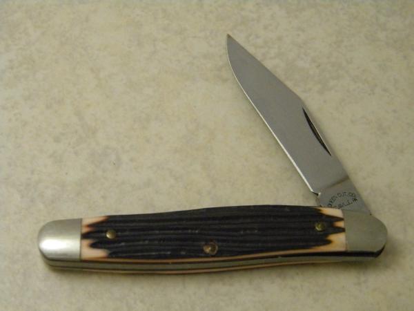 Queen Cut Co. Titusville PA Imitation Winterbottom Bone One Blade Jack Knife Queen Cut Co. Titusville PA Imitation Winterbottom Bone One Blade Jack Knife