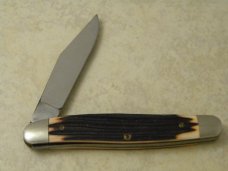 Queen Cut Co. Titusville PA Imitation Winterbottom Bone One Blade Jack Knife Queen Cut Co. Titusville PA Imitation Winterbottom Bone One Blade Jack Knife