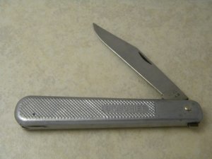 Queen Steel #45 Big Chief Cast Aluminum Daddy Barlow Knife
