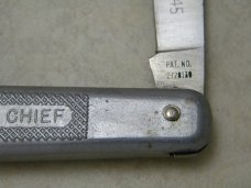 Queen Steel #45 Big Chief Cast Aluminum Daddy Barlow Knife Queen Steel #45 Big Chief Cast Aluminum Daddy Barlow Knife