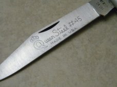 Queen Steel #45 Big Chief Cast Aluminum Daddy Barlow Knife Queen Steel #45 Big Chief Cast Aluminum Daddy Barlow Knife