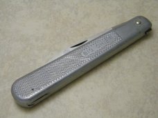 Queen Steel #45 Big Chief Cast Aluminum Daddy Barlow Knife Queen Steel #45 Big Chief Cast Aluminum Daddy Barlow Knife