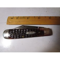 Case XX USA 7 DOT 6231 1/2 Jack Knife Heavy Red Bone Handle Case XX USA 7 DOT 6231 1/2 Jack Knife Heavy Red Bone Handle