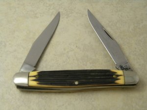 Queen Steel #66 USA Imitation Winterbottom Bone Muskrat Knife 1977