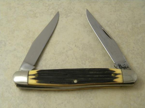 Queen Steel #66 USA Imitation Winterbottom Bone Muskrat Knife 1977 Queen Steel #66 USA Imitation Winterbottom Bone Muskrat Knife 1977
