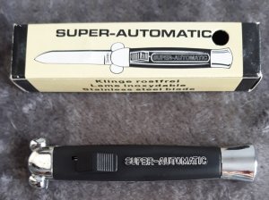 Vintage Super Automatic OTF with Box Mint NOS!