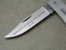 Custom Lavona's Cut Co (Made by Case) Aluminum "Covered Bridge" Jack Knife