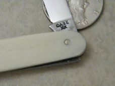 Case XX 1940-1964 White Composition 4257 Pen Knife Case XX 1940-1964 White Composition 4257 Pen Knife