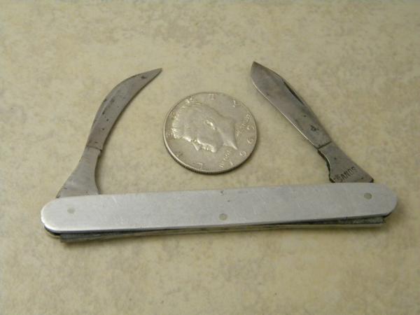 Vintage SANDS Civil War Era Surgical 2 Blade Folding Scalpel Knife