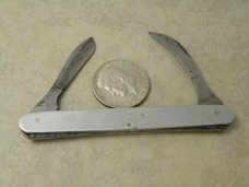 Vintage SANDS Civil War Era Surgical 2 Blade Folding Scalpel Knife