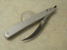 Vintage John Reynders Germany Folding Scalpel Knife c.1875-1877 Vintage John Reynders Germany Folding Scalpel Knife c.1875-1877