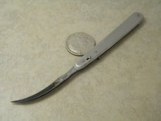 Vintage John Reynders Germany Folding Scalpel Knife c.1875-1877 Vintage John Reynders Germany Folding Scalpel Knife c.1875-1877