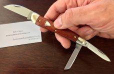 Great Eastern Cutlery Tidioute 380321 English Whittler, Bloodwood Handle, New (GEC 38) Great Eastern Cutlery Tidioute 380321 English Whittler, Bloodwood Handle, New (GEC 38)