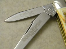 Schatt & Morgan Titusville PA. Keystone Series 2005 Stag 032117 Reversed Peanut Knife Schatt & Morgan Titusville PA. Keystone Series 2005 Stag 032117 Reversed Peanut Knife