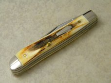 Schatt & Morgan Titusville PA. Keystone Series 2005 Stag 032117 Reversed Peanut Knife Schatt & Morgan Titusville PA. Keystone Series 2005 Stag 032117 Reversed Peanut Knife
