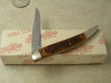 Robeson ShurEdge Rochester NY (by Queen Cut. Co.) Bone Q622113 Toothpick Knife in Box Robeson ShurEdge Rochester NY (by Queen Cut. Co.) Bone Q622113 Toothpick Knife in Box