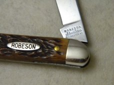 Robeson ShurEdge Rochester NY (by Queen Cut. Co.) Bone Q622113 Toothpick Knife in Box Robeson ShurEdge Rochester NY (by Queen Cut. Co.) Bone Q622113 Toothpick Knife in Box