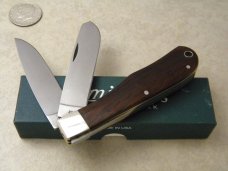 Remington UMC USA 2007 Wood R1128 Silver Anniversary Bullet Trapper Knife in Box Remington UMC USA 2007 Wood R1128 Silver Anniversary Bullet Trapper Knife in Box