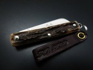 Great Eastern Cutlery PPP #05 Keychain Knife Sambar Stag GEC 053121