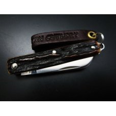 Great Eastern Cutlery PPP #05 Keychain Knife Sambar Stag GEC 053121 Great Eastern Cutlery PPP #05 Keychain Knife Sambar Stag GEC 053121