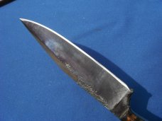 Early Lon Humphrey Custom Knives, Fixed blade Knife 6.25" BLADE 10.5" OAL.  US Made, Hand Forged