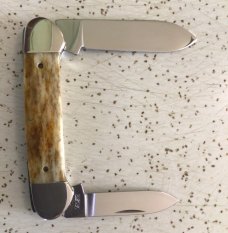 VINTAGE CASE XX BONE 1995 #62131 CANOE KNIFE /  BEAUTIFUL PIECE 