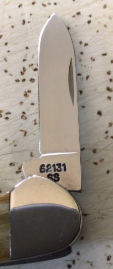 VINTAGE CASE XX BONE 1995 #62131 CANOE KNIFE /  BEAUTIFUL PIECE 