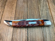 Cattaraugus Cutlery (A.G. Russell) Large Toothpick Bolster Lock Seki Japan Made