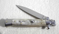 NEW 9" FRANK B. FRENCH BOVINE HORN ITALIAN STILETTO