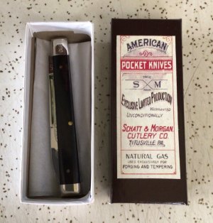 VINTAGE BONE SCHATT & MORGAN QUEEN CUT CO 2000 NKCA LTD EDITION DOCTORS KNIFE/  SWEET PIECE