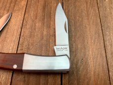 Kershaw KAI Made in Japan 2 Blade Swell Center Canoe Cocobolo and Stainless Handles
