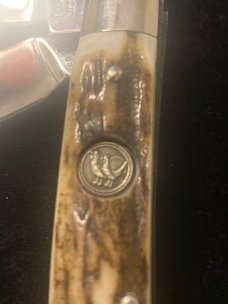 Vintage Like New Hen & Rooster Solingen Germany Super Fat & Gnarly Stag Congress With 4 Blades Vintage Like New Hen & Rooster Solingen Germany Super Fat & Gnarly Stag Congress With 4 Blades
