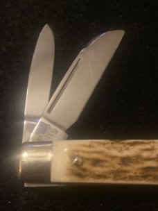 Vintage Like New Hen & Rooster Solingen Germany Super Fat & Gnarly Stag Congress With 4 Blades Vintage Like New Hen & Rooster Solingen Germany Super Fat & Gnarly Stag Congress With 4 Blades