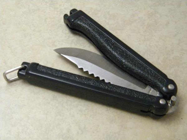 Unbranded Black Folding Fishing Knife Unbranded Black Folding Fishing Knife