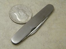 Case XX Stainless USA 4 Dot Metal Engraved M 279 SS "Cale Yarborough 1976" Champion Pen Knife