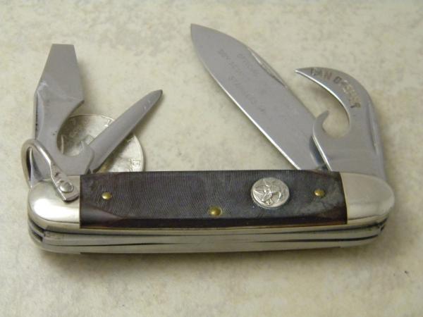 Ulster NY USA Delrin 5 Blade Official Boy Scouts of America Knife 