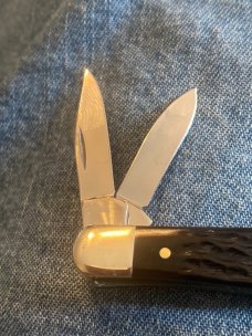 1982 Case XX 8 Dots USA 6308 Pretty Bone Handles Whittler With Three Stainless Steel Blades Like New 1982 Case XX 8 Dots USA 6308 Pretty Bone Handles Whittler With Three Stainless Steel Blades Like New