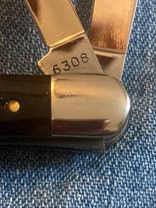 1982 Case XX 8 Dots USA 6308 Pretty Bone Handles Whittler With Three Stainless Steel Blades Like New 1982 Case XX 8 Dots USA 6308 Pretty Bone Handles Whittler With Three Stainless Steel Blades Like New