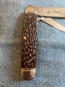 1950'S Boker Tree USA 8842 Salesman Sample Cigar Jack With Two Blades With Numbers On Blade New 1950'S Boker Tree USA 8842 Salesman Sample Cigar Jack With Two Blades With Numbers On Blade New