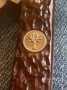1950 Boker Tree Brand USA Beautiful 9903 Pattern With Tree Sheild Just Like New Cost 15.60 In 1950