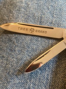1950 Boker Tree Brand USA Beautiful 9903 Pattern With Tree Sheild Just Like New Cost 15.60 In 1950