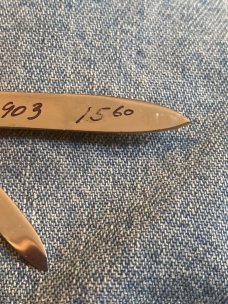 1950 Boker Tree Brand USA Beautiful 9903 Pattern With Tree Sheild Just Like New Cost 15.60 In 1950