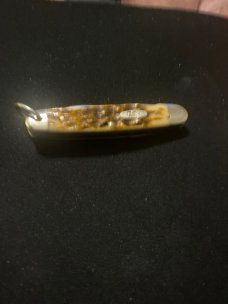 2001 Case XX USA 64090R SS Amber Bone Scout With 4 Blades/Tools & A Baile New Never Used Or Carried 2001 Case XX USA 64090R SS Amber Bone Scout With 4 Blades/Tools & A Baile New Never Used Or Carried